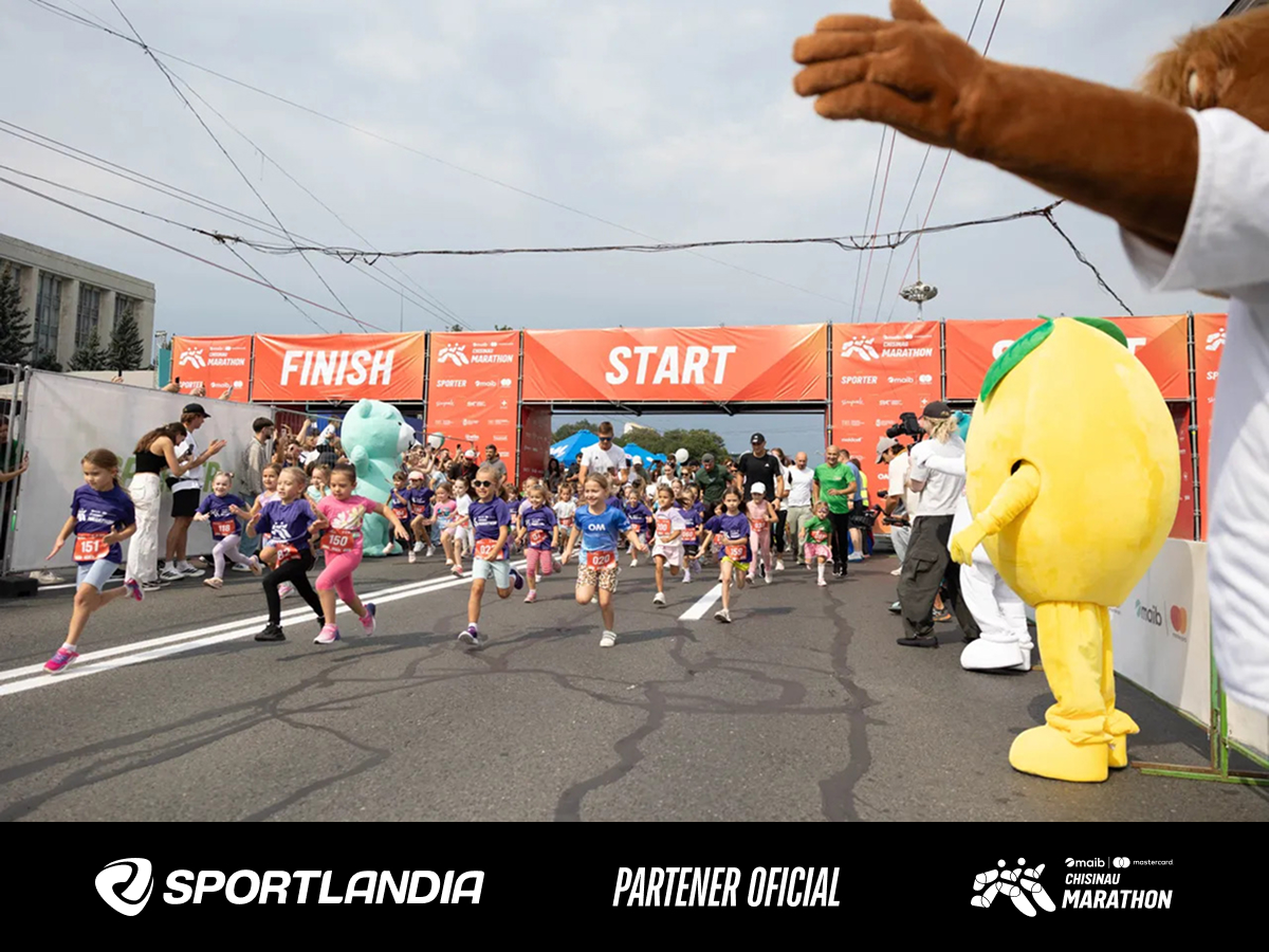 Детские забеги KIDS RUN на Chișinău Marathon 2026