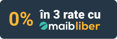 0% in 3 rate cu maibliber